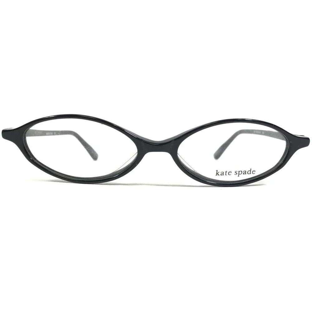 Kate Spade Eyeglasses Frames BENJAMEN 0FS3 Black Round Horn Rim 48-15-135